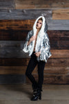 Silver "Moon Bounce" Mohair Jacket