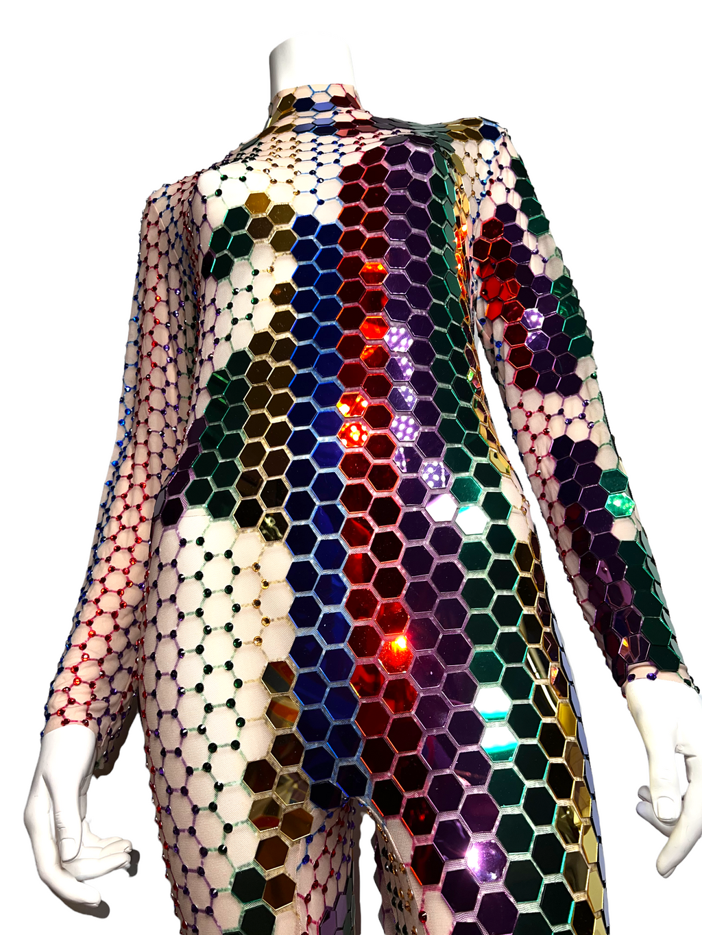 Mosaic Rainbow Bodysuit