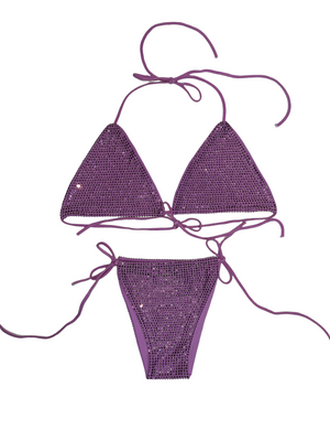 "Stone Me" Lavender Two Piece Bikini