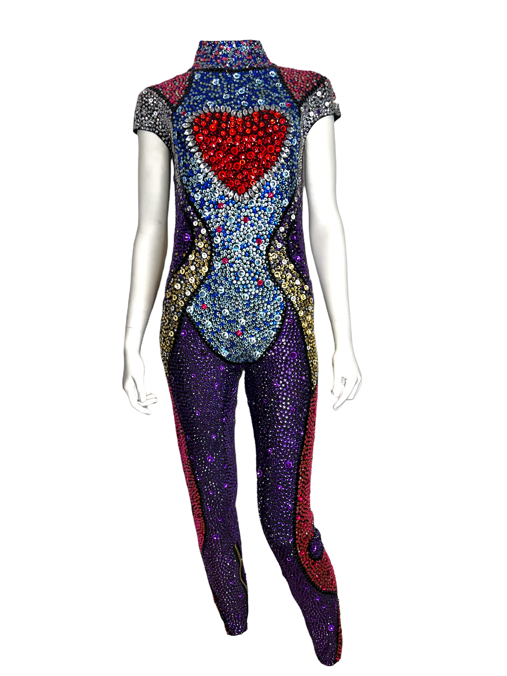 Heart of Stone Swarovski Crystal Jumpsuit