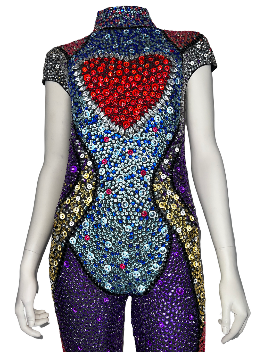 Heart of Stone Swarovski Crystal Jumpsuit